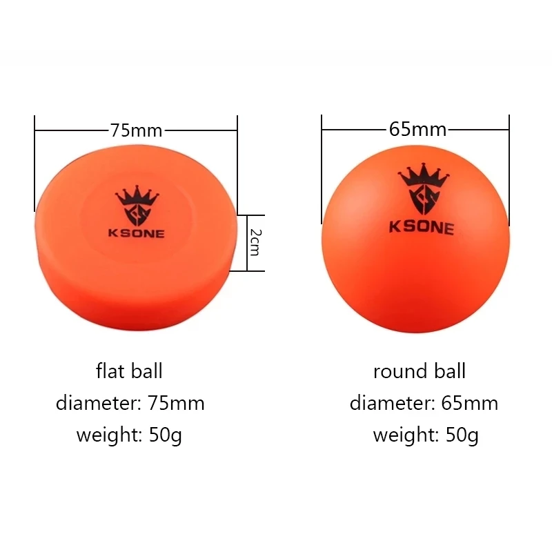 2Pcs Hockey Puck Professional Hockey Ball Land Street Roller Ice Hockey Accessories