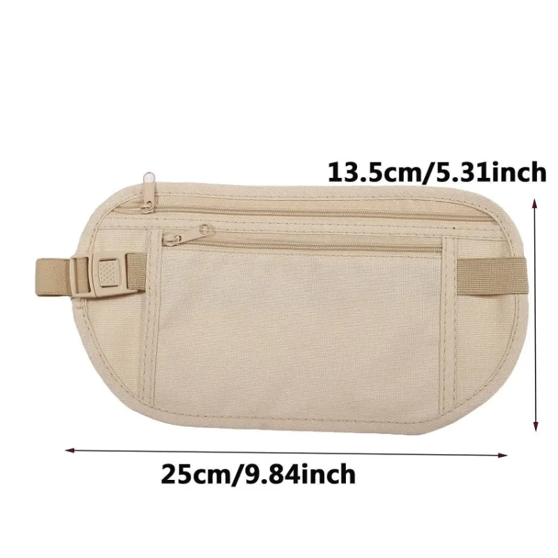 Sports Fitness Bag Outdoor Money Clip Pack Close Fitting Bag Ultra-Thin Small Bag Pocket Running Belt Waist Bag