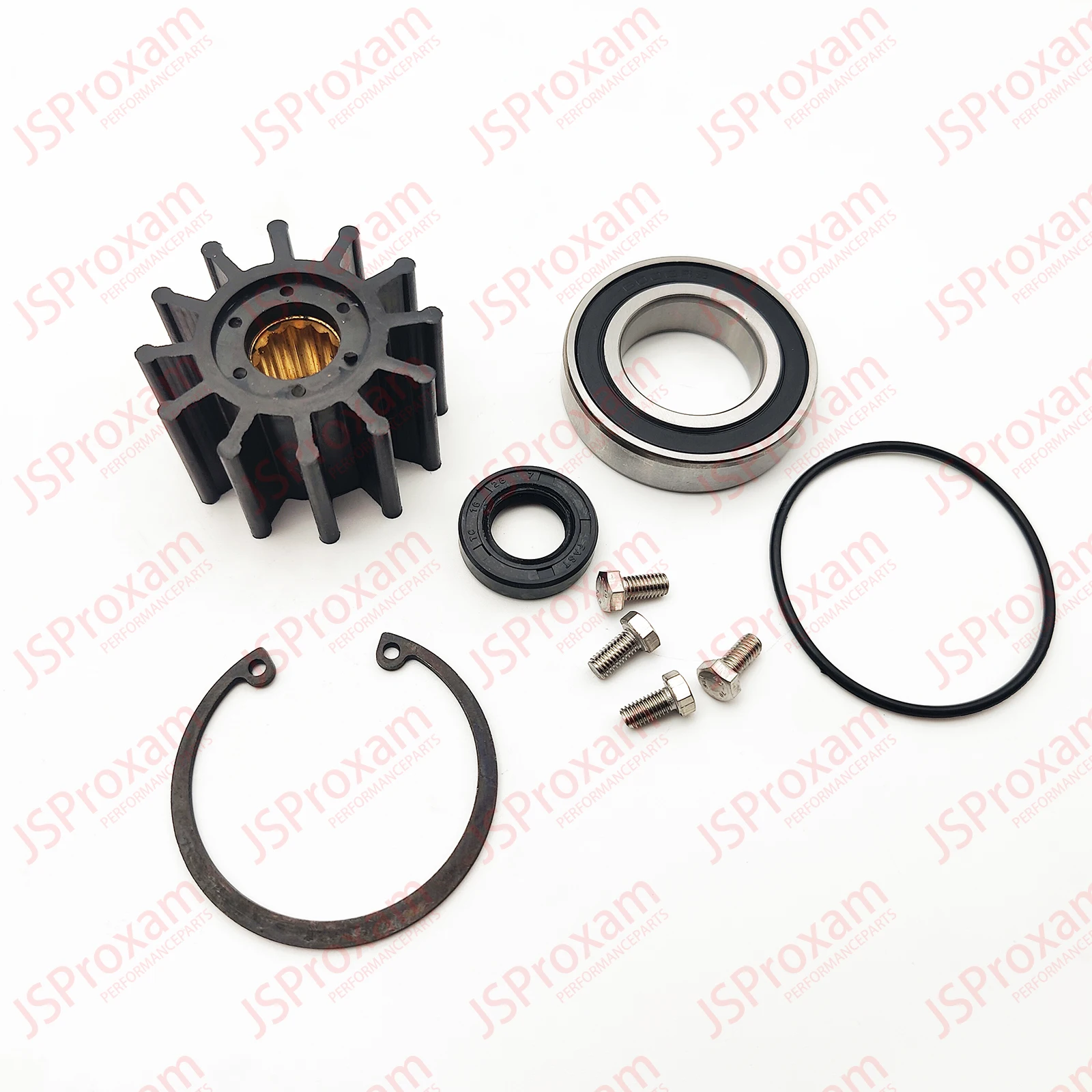 21213660 21214599 Replaces Fits For Volvo Penta 21214596 21951348 3.0 4.3 5.0 5.7 8.1L Sea Water Pump Rebuild Kit 1999-2005