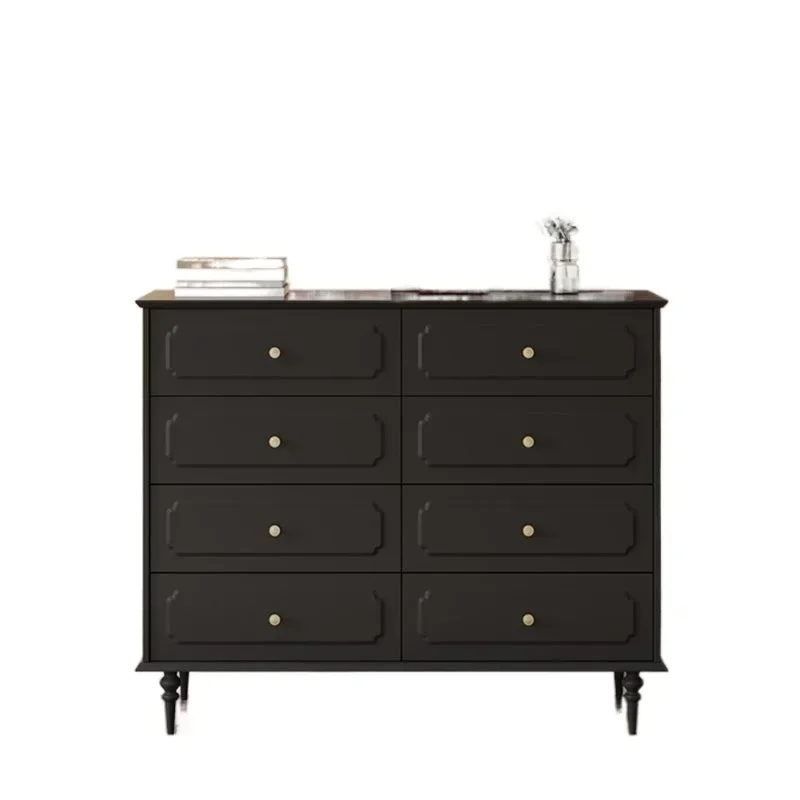 

Vintage 8 Drawer Wood Dresser for Bedroom, Wide Chest of Drawers for Bedroom and Living Room Organization Storage Organization