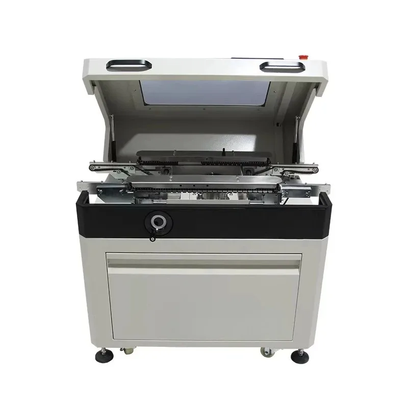 High-Precision Full Automatic PCB Separator Machine for SMT Electronic Components Lead Cutting Tool 50-250mm