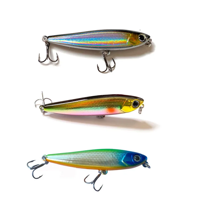 1PCS Japan Hot Model 5.5cm 3.2g float Minnow Fishing Lures  Jerkbait Bass Pike Carkbait Wobblers Swimbait Professional Bait