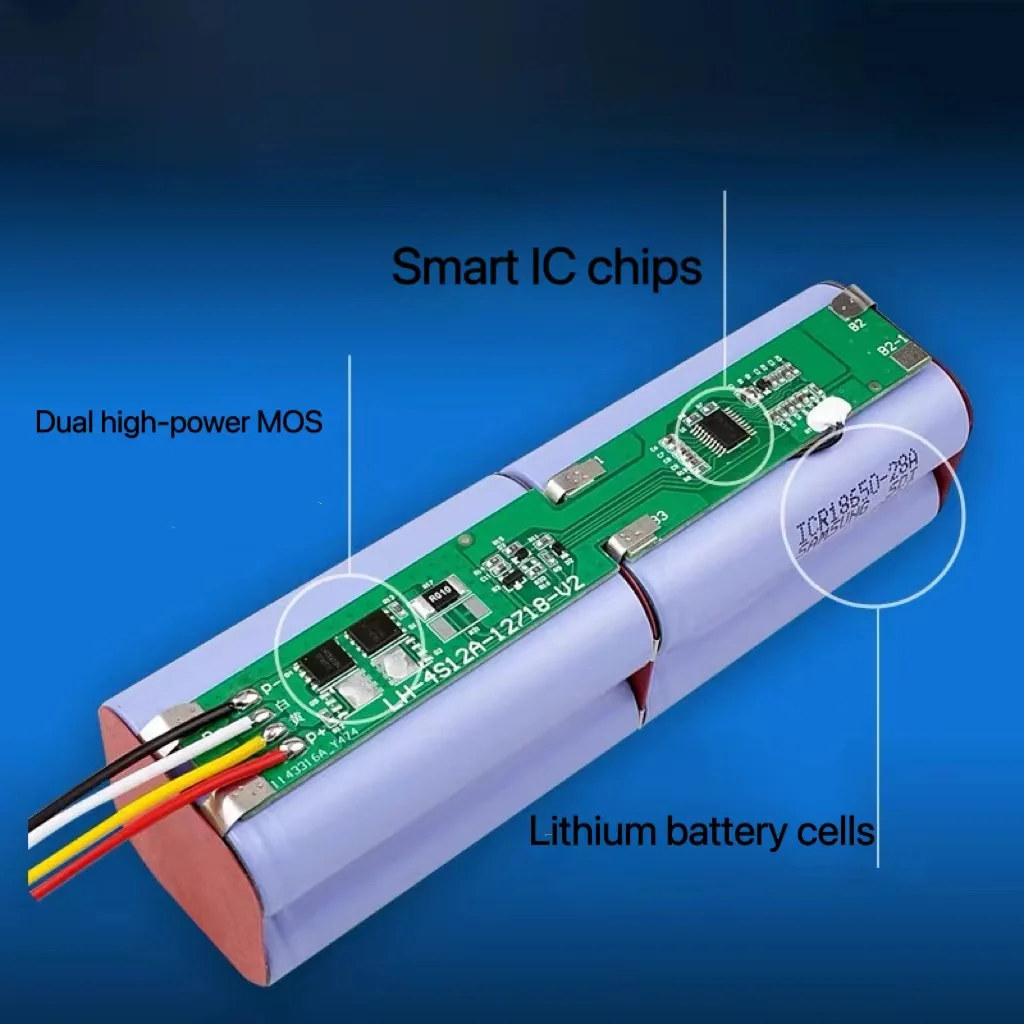 For CECOTEC CONGA 5090 5490 6090 7090 Robot Vacuum Cleaner Replacement Battery 18650 Battery Pack Accessories 6500mAh