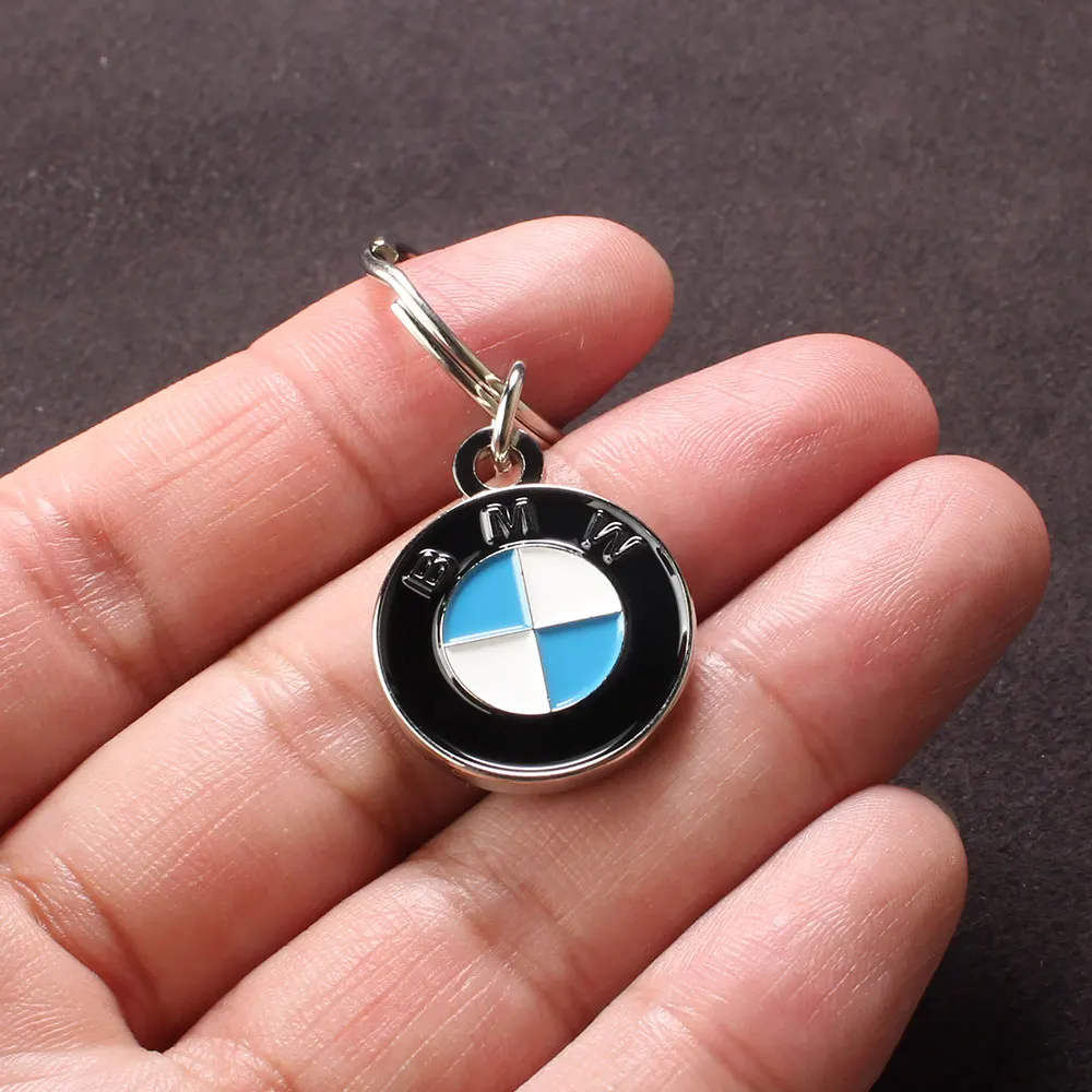 LLavero colgante con logotipo de coche de Metal para BMW 1 2 3 4 5 7 Serie X1 X3 X4 X5 X6 X7 F10 F20 F30 G20 G30 F15 F16 Z4 E46 E90 E60