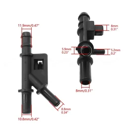 Automobile Water Pipe Joint Connector 16264-21090 1626421090 Automobile Water Pipe Joint For Toyota HOSE WATER BY-PASS