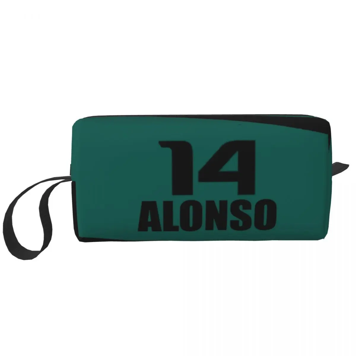 Cute Alonso Sports Car Travel Toiletry Bag for Women Cosmetic Makeup Bag Beauty Storage Dopp Kit