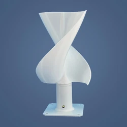 Wind Turbine Model 20w Micro Wind Turbine With Led Light Vertical Wind Generator For Free Energy Education