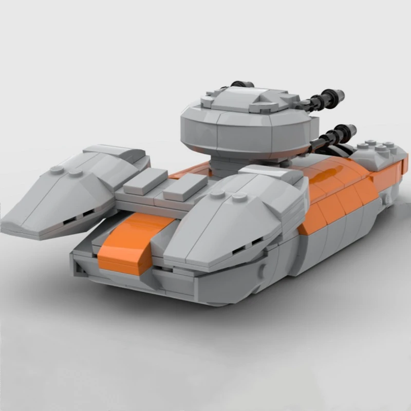 Spacecraft MOC-63136 rebel alliance T2-B Floating Repulsor tank Building Blocks Bricks DIY Toy for Boys Birthday Gifts Kids Toys