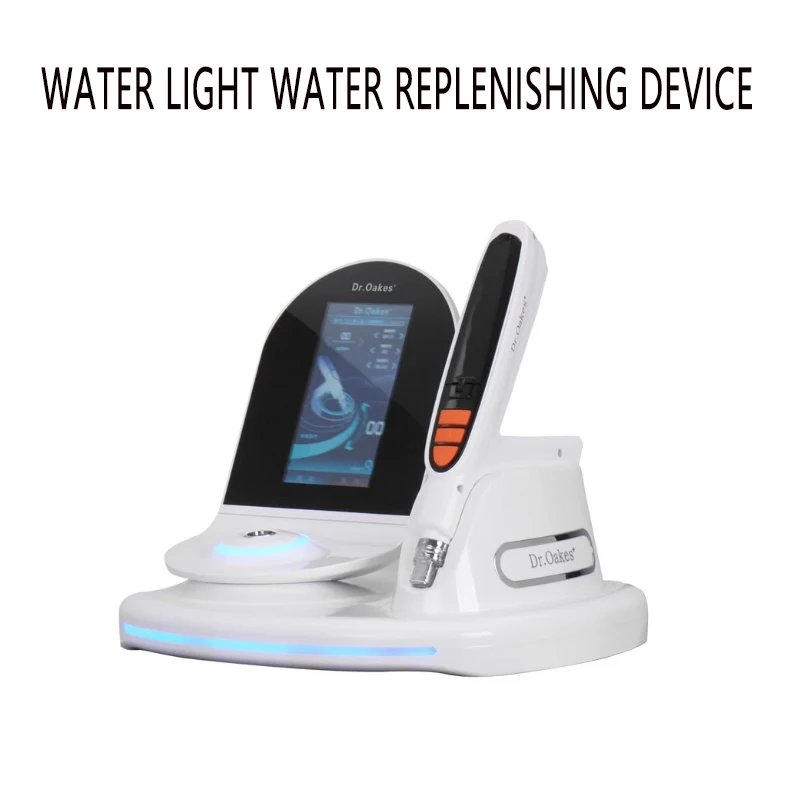 Máquina de limpieza de introducción de hidratación facial blanqueadora y rejuvenecedora con luz de agua para salón de belleza