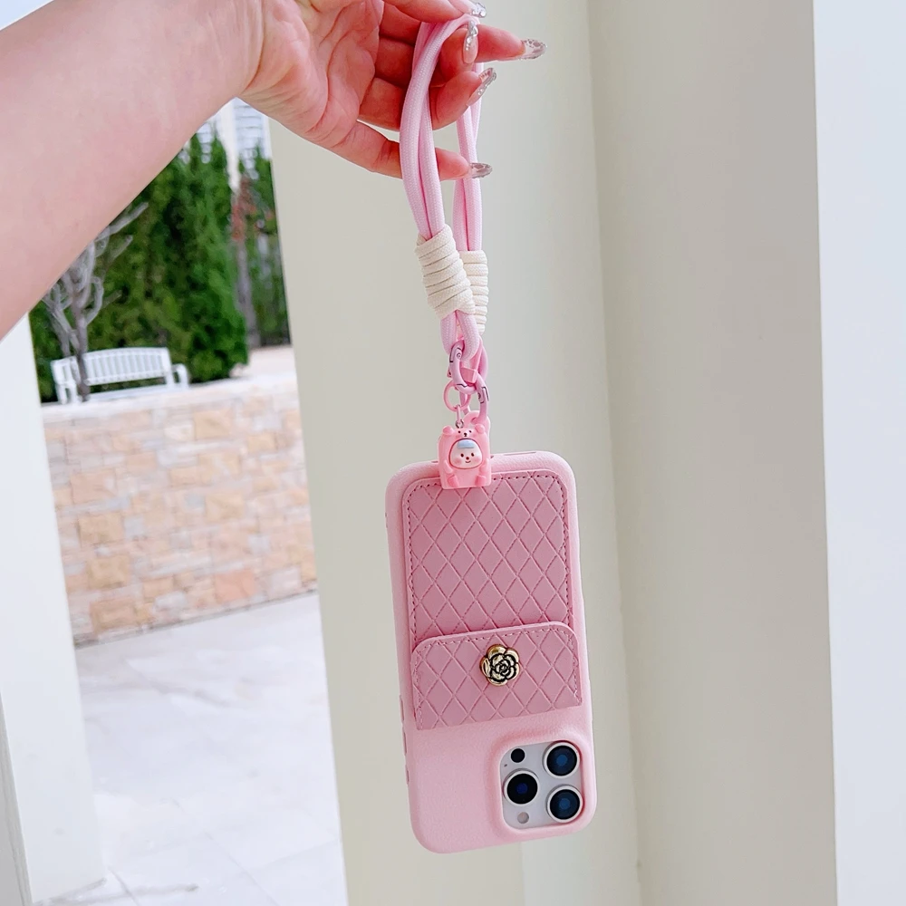 كوريا العالمي مضفر الهاتف المحمول الحبل حزام الكرتون معلقة سلسلة حلقة الحبل مع التصحيح شريط للرسغ هاتف محمول انفصال #2