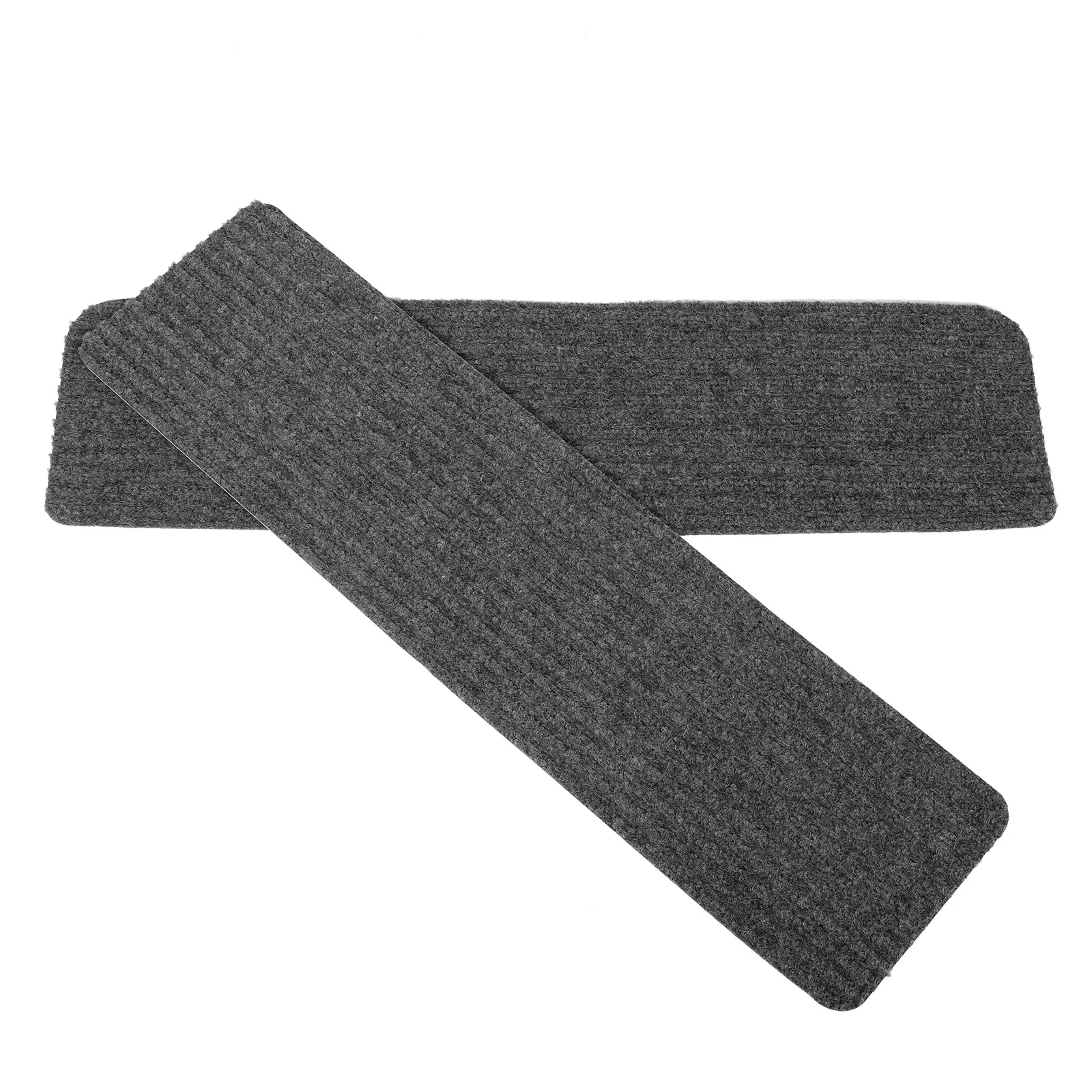 

2Pcs Non-Slip Stair Tread Mats Heavy-Duty Stair Carpets with Strong Adhesive Backing for Safe Walking Anti-Noise Step Covers