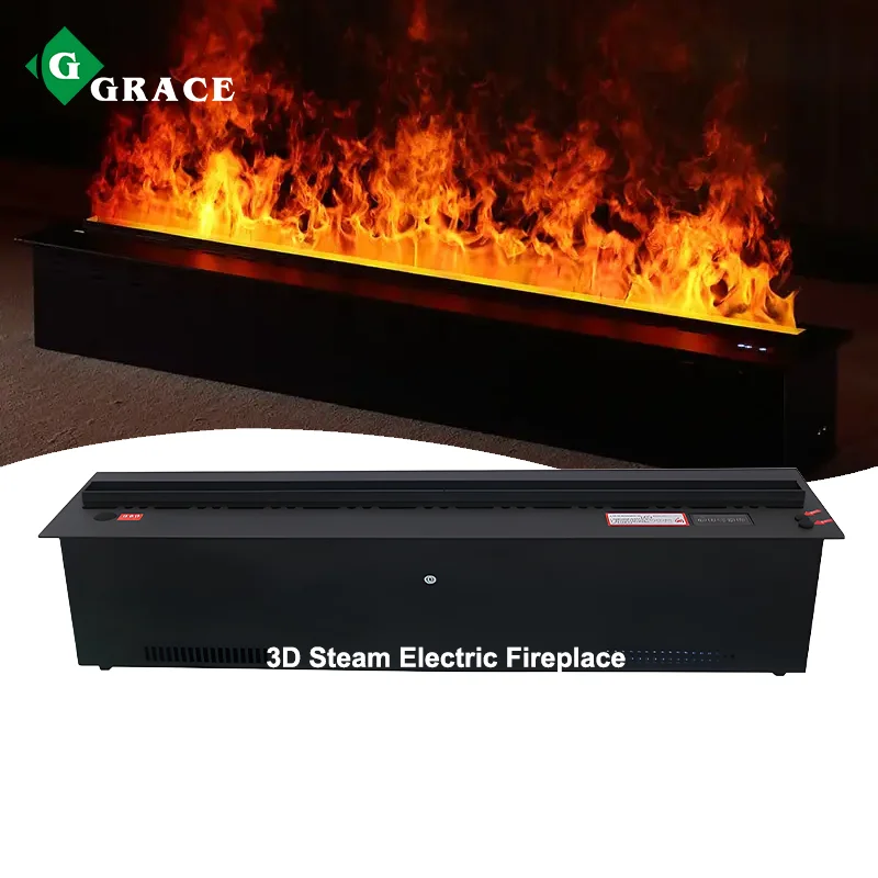 

Remote Control 3D Atomization Steam Electric Fireplace