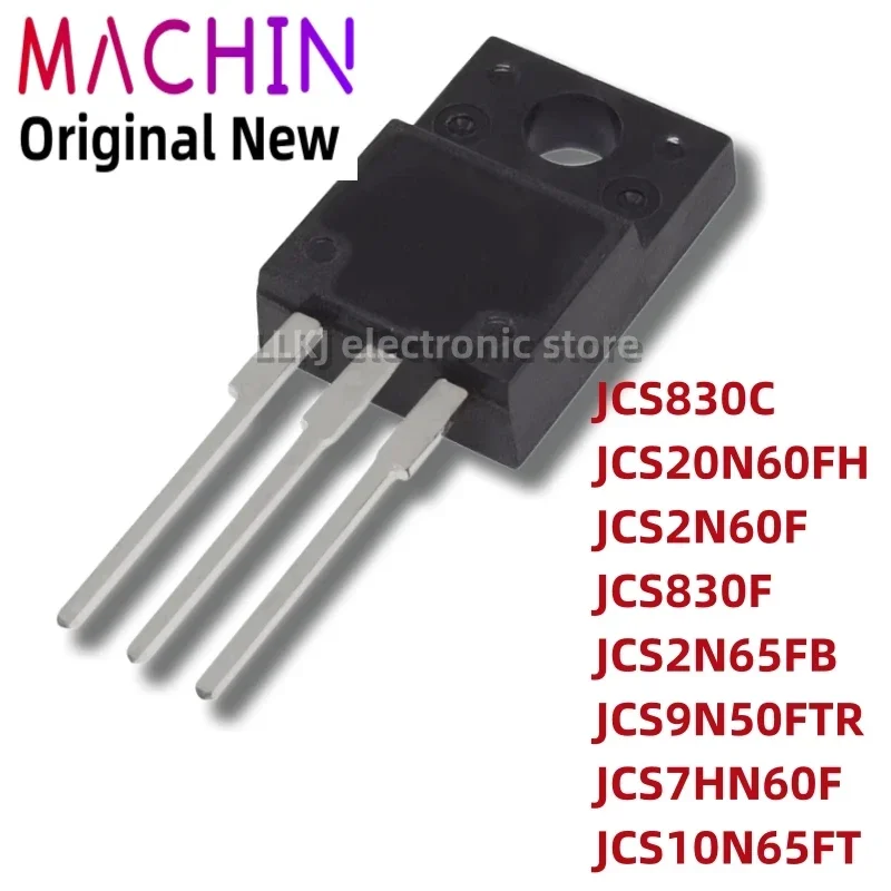 1pcs JCS830C JCS20N60FH JCS2N60F JCS830F JCS2N65FB JCS9N50FTR JCS7HN60F JCS10N65FT TO-220F MOS FET TO220F