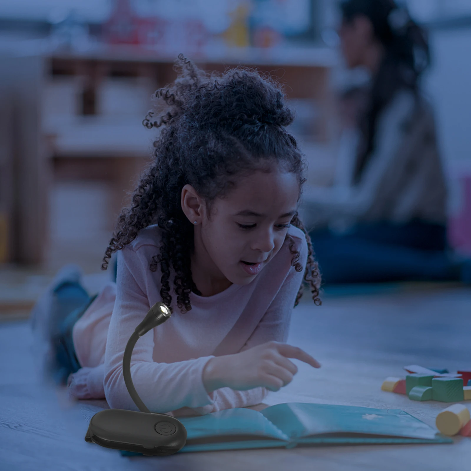 

Book Light Clip on LED Reading Lamp Portable Rechargeable Adjustable Brightness Clip on Bed Reading Light Book Lamp