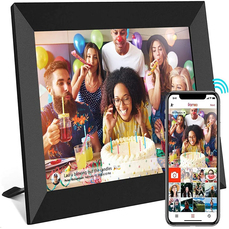 10.1 Inch HD Digital Photo Frame 1280 X800 HD Ultra-Thin LED Electronic Photo Album LCD Photo Frame