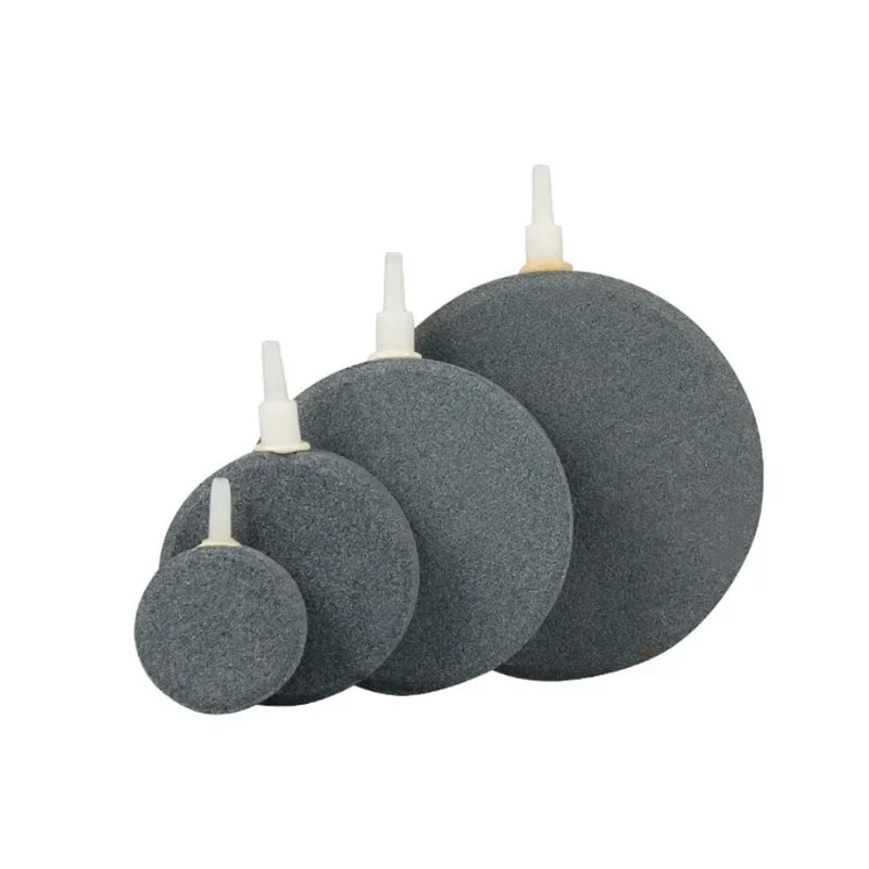 1 Stück 40/50/60/70/80/100mm Belüftungsstein für Aquarium Fischbeckenpumpe Hydroponische Sauerstoffplatte Mini-Luftpumpenzubehör – Detail 8