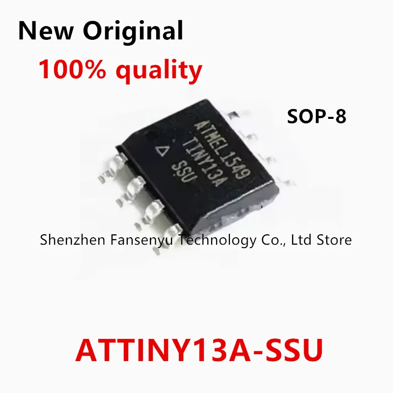 

10pcs)100% New ATTINY13 ATTINY13A TINY13A ATTINY13A-SSU SOP-8 Chipset
