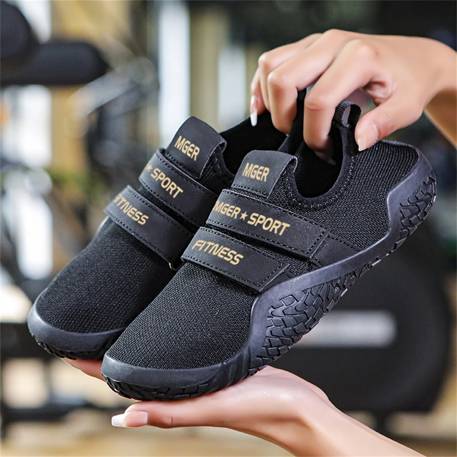 

Weight training shoes Squat sports yoga shoes Men's and women's fitness deadlift shoes Non-slip fitness shoes