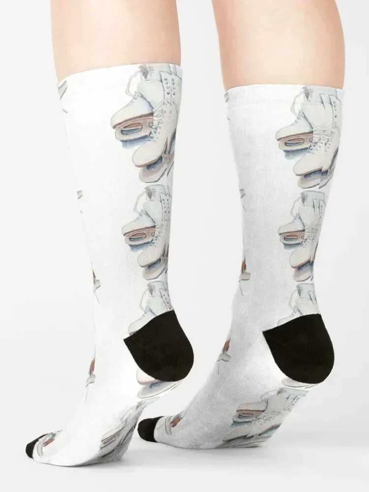 Ice Skates Socks funny sock golf Antiskid soccer luxury Boy Socks Women's