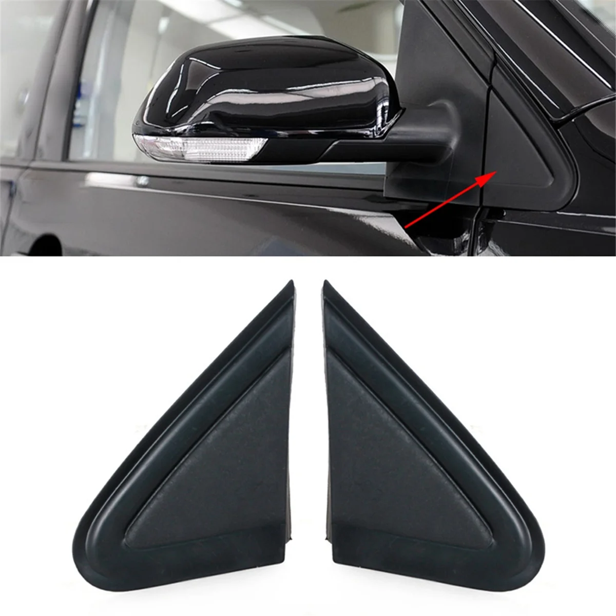 2set Car Exterior Wing Cover Mirror Q0853273A 6Q085324A for 4 9N Sedan