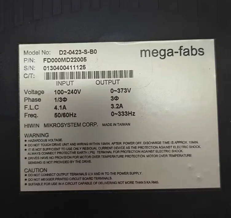 1Pcs Servo Driver D…