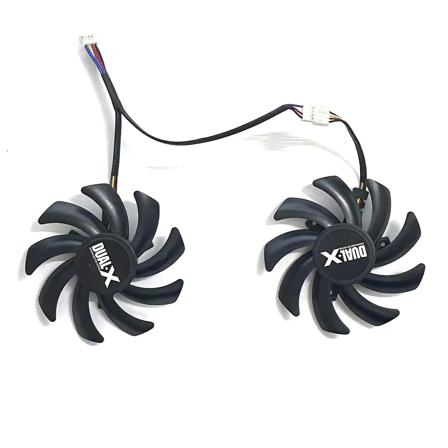 New GPU fan 4PIN 85MM FDC10H12S9-C double ball fan suitable for Sapphire HD7970 7950 7870 7850 graphics card fan