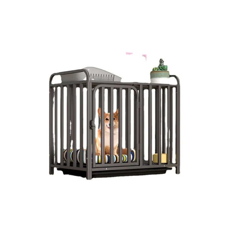 Dog cages, medium-sized dogs, small dogs, indoor toilets, separate pets, Kekitaidi Bixiong kennel, household fence.