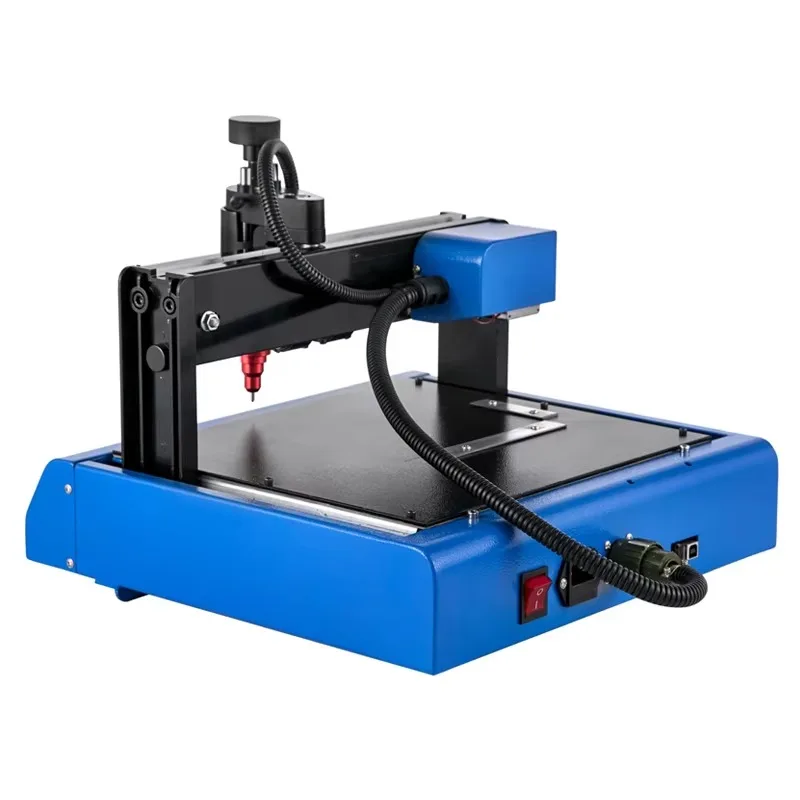 Stainless Steel Metal Nameplate 2015/3020 CNC Router Marking Engraving Machine for Metal and Plastic
