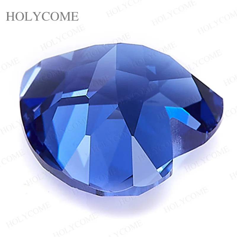 Blauer Saphir Loser Edelstein Schmuck DIY Blauer Edelstein für Schmuckherstellung Halskette Ring Perfekt zum Einlegen Großhandelspreis – Detail 6
