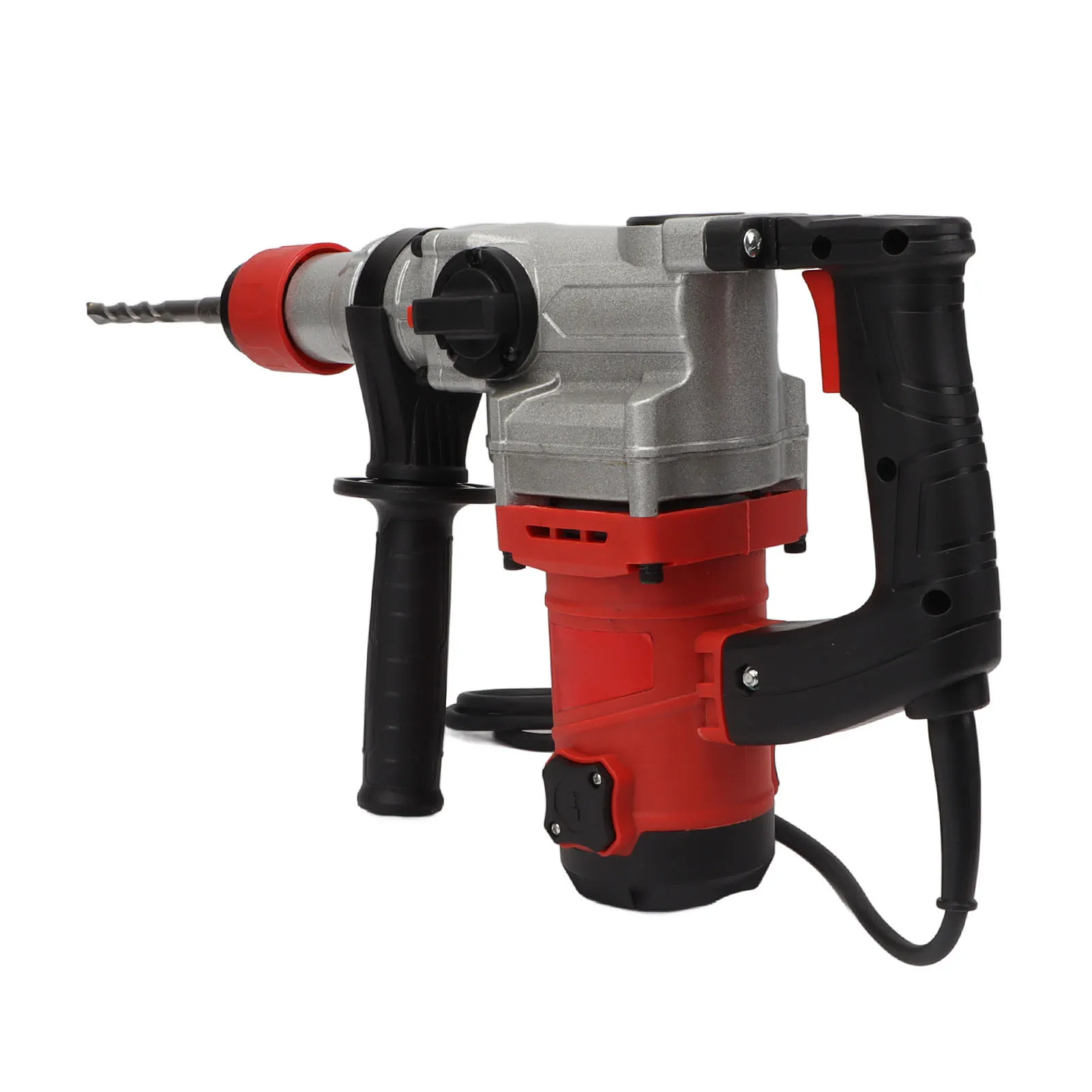 Electric  Drill Power Hammer Drill Kit Chisel Function 26mm Cylinder Powerful Force 1900W with Bits for Home Improvement