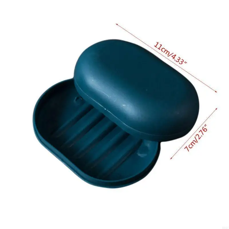B0KC Travel Soap Box Camping Portable Contable Conking Soap Dish for Case