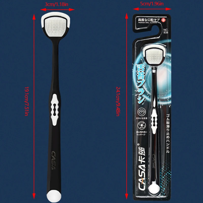 مكشط طلاء اللسان للبالغين ، أداة تنظيف منزلية ، نظافة الفم