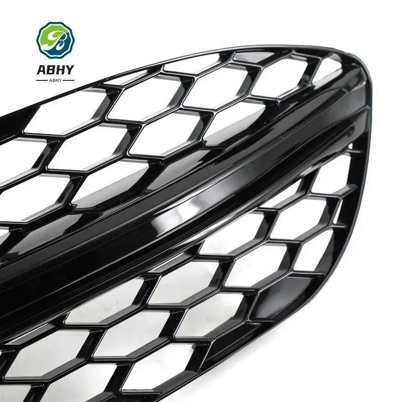 

ABHY-2PCS Glossy Black Car Front Fog Light Cover Replacement Parts Accessories Fit For MERCEDES BENZ C-CLASS W205 2015-2018