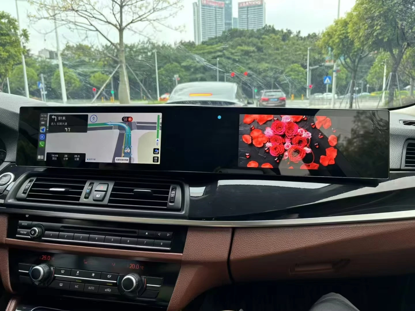 شاشة تفاعلية مزدوجة أندرويد تعمل باللمس Carplay 360 نظام تحديد المواقع والملاحة راديو بلوتوث ل BM 5 سلسلة F10 F11 F18 2010-2017 DSP