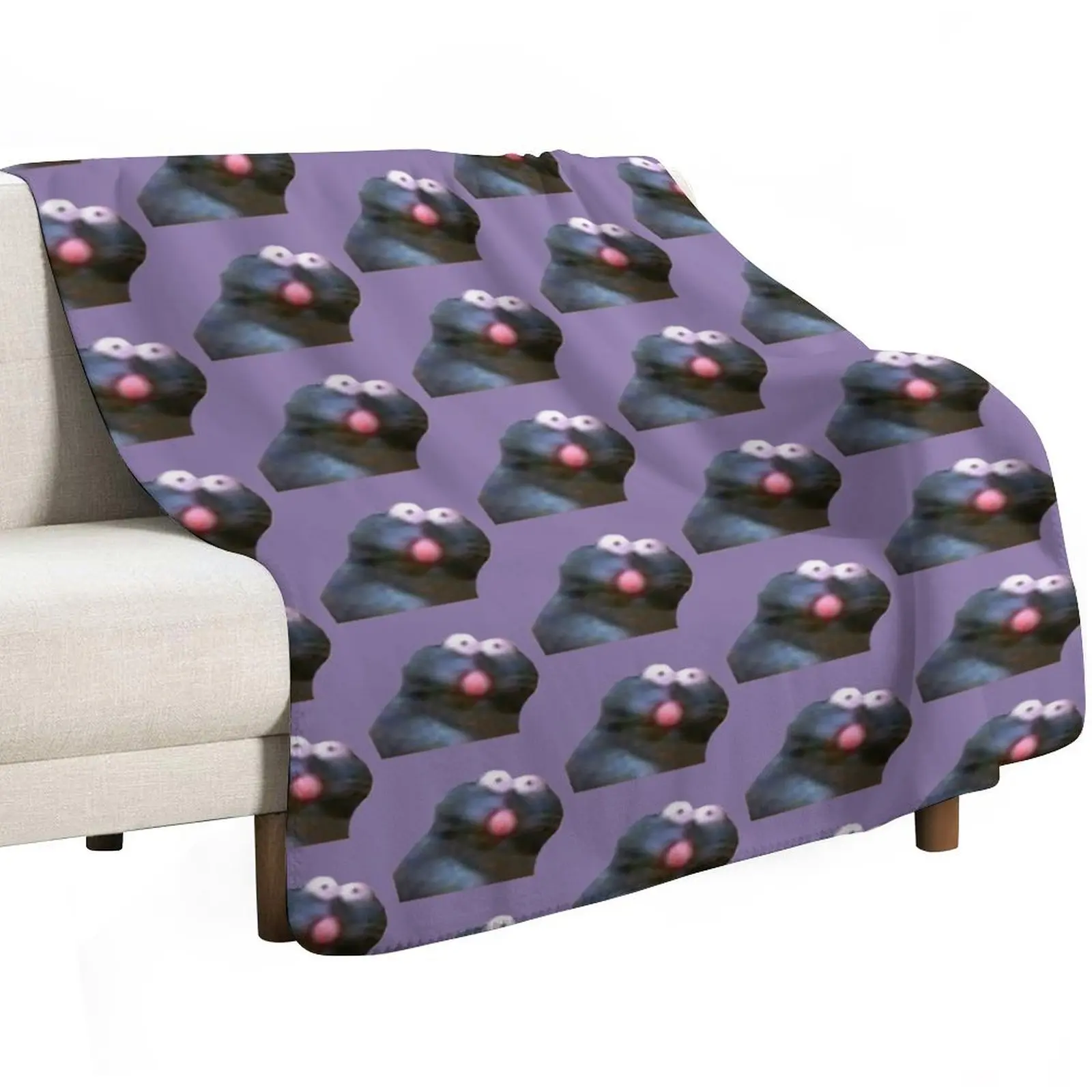 remy puke transparent Throw Blanket Hairy christmas decoration bed plaid for winter halloween Luxury Designer Blankets