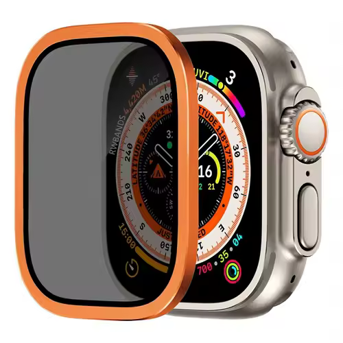 Aluminium Alloy Case+Tempered Glass for Apple Watch Ultra 2 49mm Anti-Scratch Screen Protector for iWatch Ultra 49mm Cover Film - Image 16