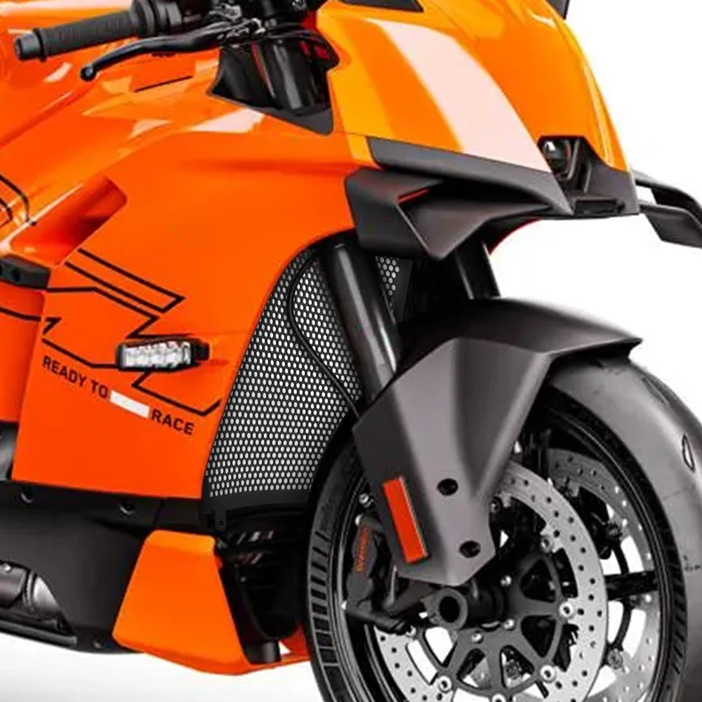 For KTM 990 RC R 2026 990 RC R Track 2026- Motorcycle Radiator Guard Grille Protective Cover Heat dissipation network protection view 6