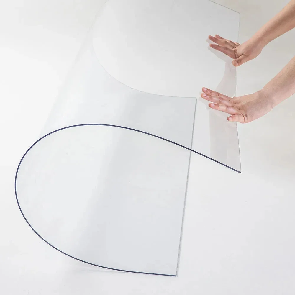 High Transparent PVC Plastic Sheet, 0.3~6mm Thickness Hard PC Endurance Board, PVC Plate for DIY Cutting & Processing