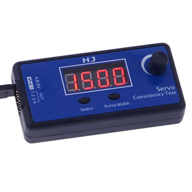 Hj Servo Tester Numerical Simulation Servo Detector Throttle Speed Controller Electronic Components Adjustment