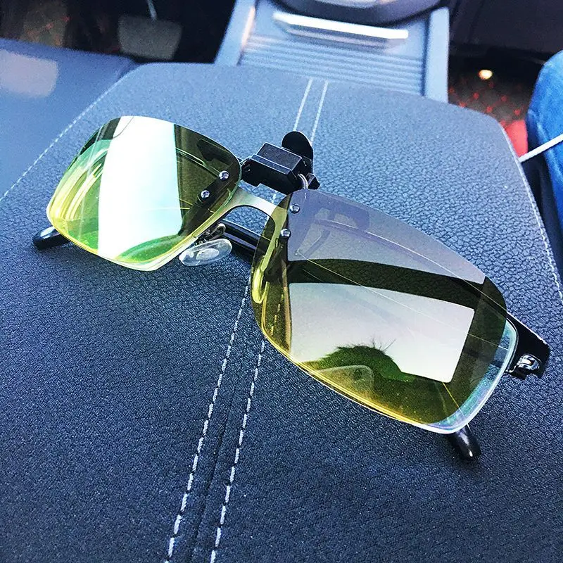 Myopia Glasses Clip, Color-changing Polarized Sunglasses Clip, Anti-glare, Driving, Dual-use Sunglasses, Fishing, Anti-UV
