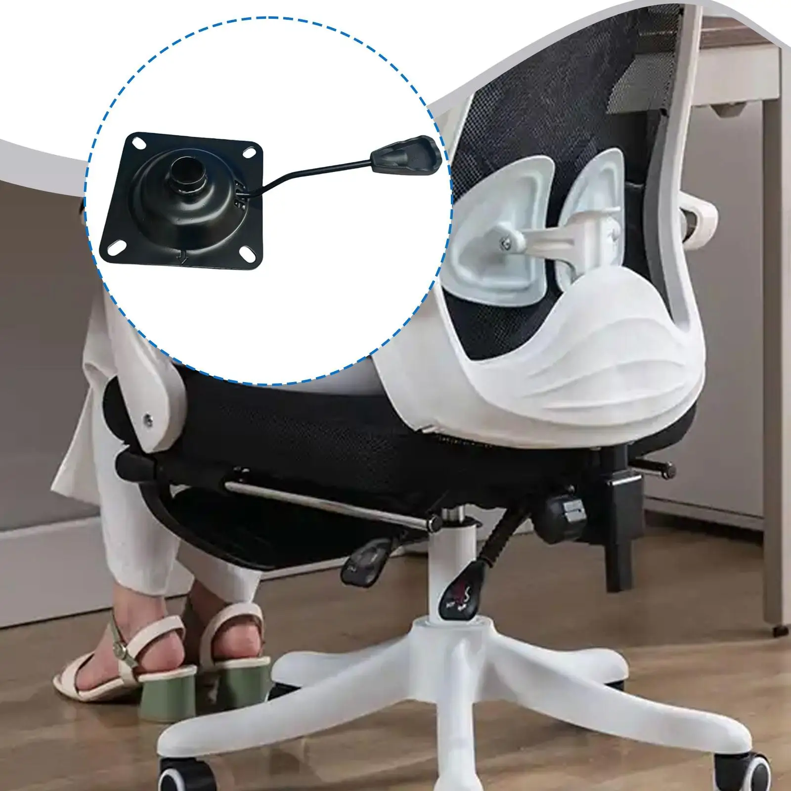 Office Chair Swivel Tilt Control Seat Mechanism Height Adjustable Chair Base