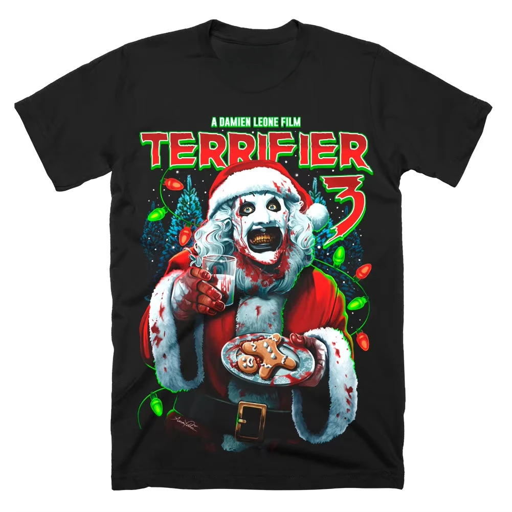 2024 Terrifier 3 Milk and Carnage Cotton T-shirt Comfortable Breathable High Quality Is Currently An International Hot Fashion