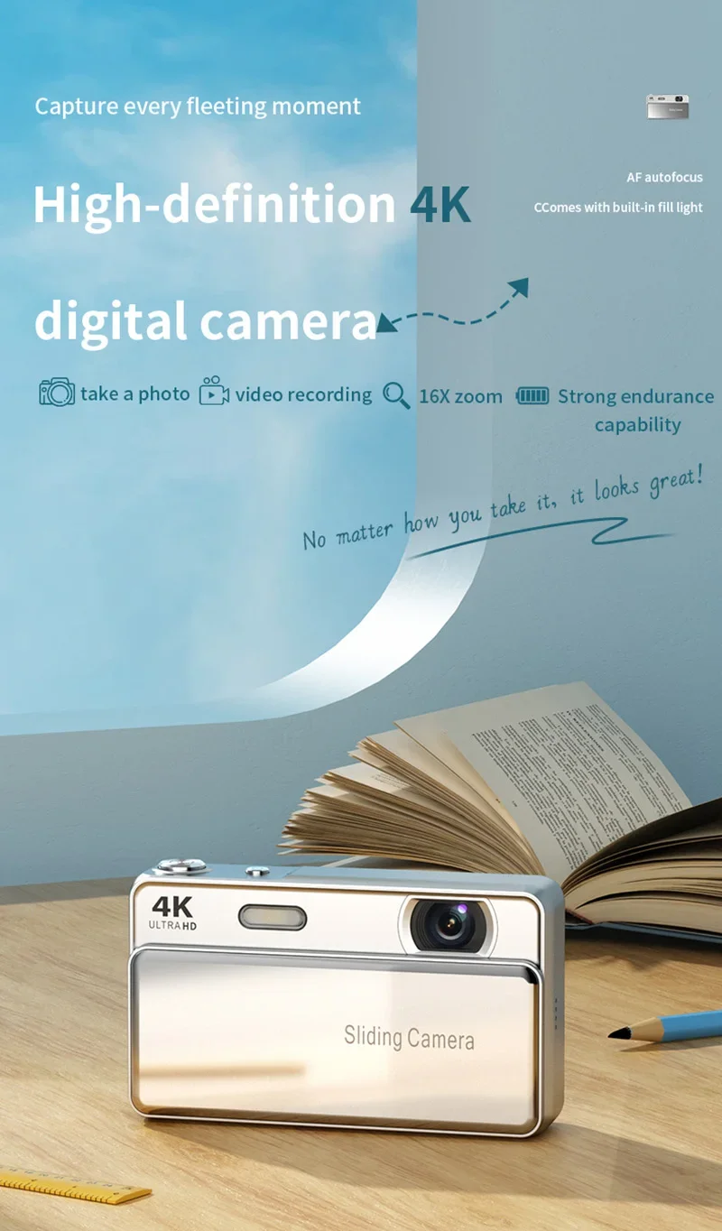 Lenovo 4k ultra hd digitale camera met autofocus en flitser_voghion.com