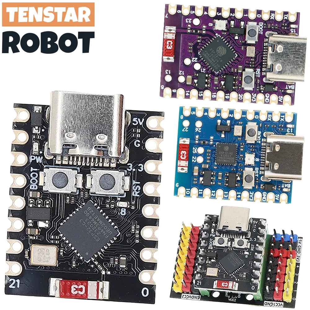 TENSTAR ESP32 C3 SuperMini Development Board ESP32-C3 WiFi Bluetooth Module