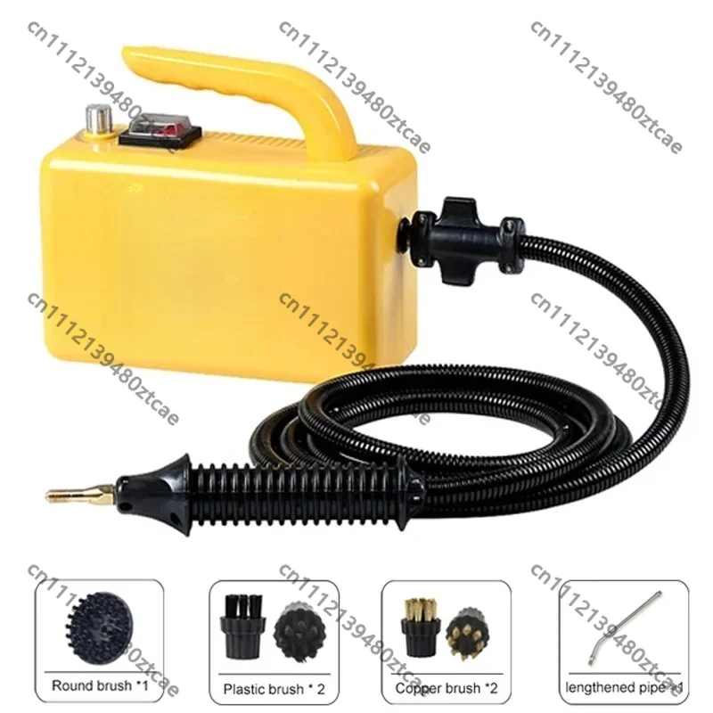 2600W High Temp Pressurized Steam Cleaner Sanitize Grease Grime for Home Car Kitchen AC