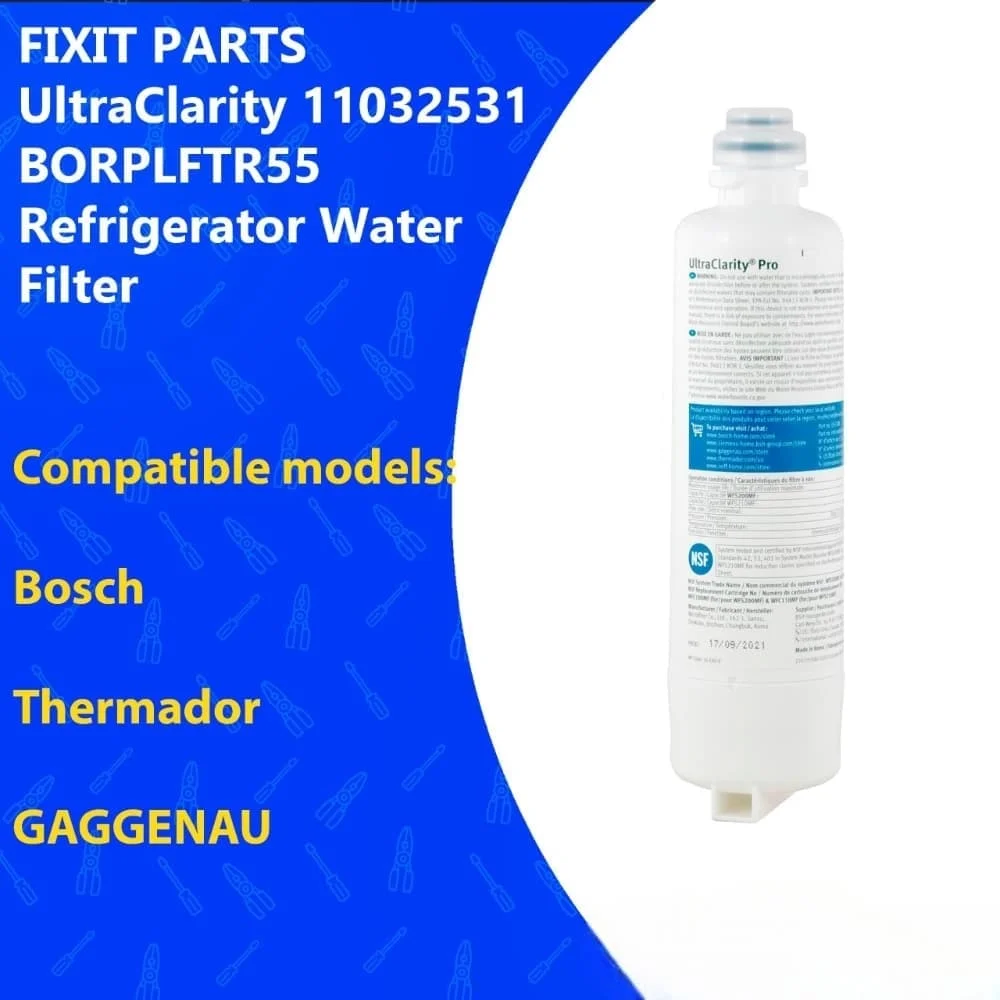 Refrigerator Water Filter Replacement for UltraClarity Pro B36CD50SNB 11032531 12028325 RA450022 B36IT905NP 11025825 B18IF905SP