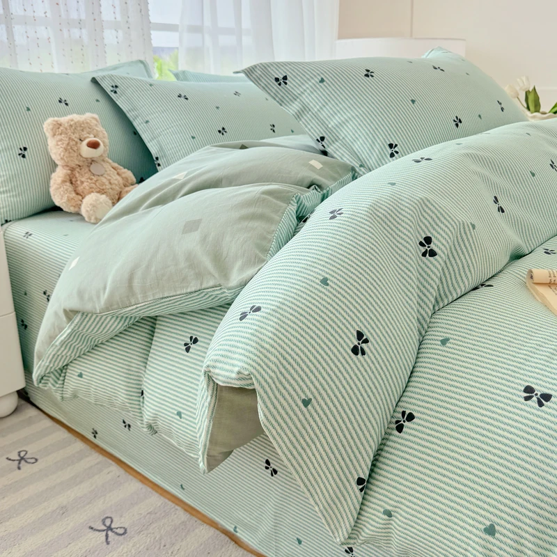 

2026 New All-cotton Printed Duvet Cover Series Skin-friendly and Breathable Quilt Cover 160x210 220x240