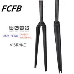 carbon fork  25.4mm Racing Road bike glossy matt 3K UD full carbon fibre fork Track Fixed Gear bicycle front fork