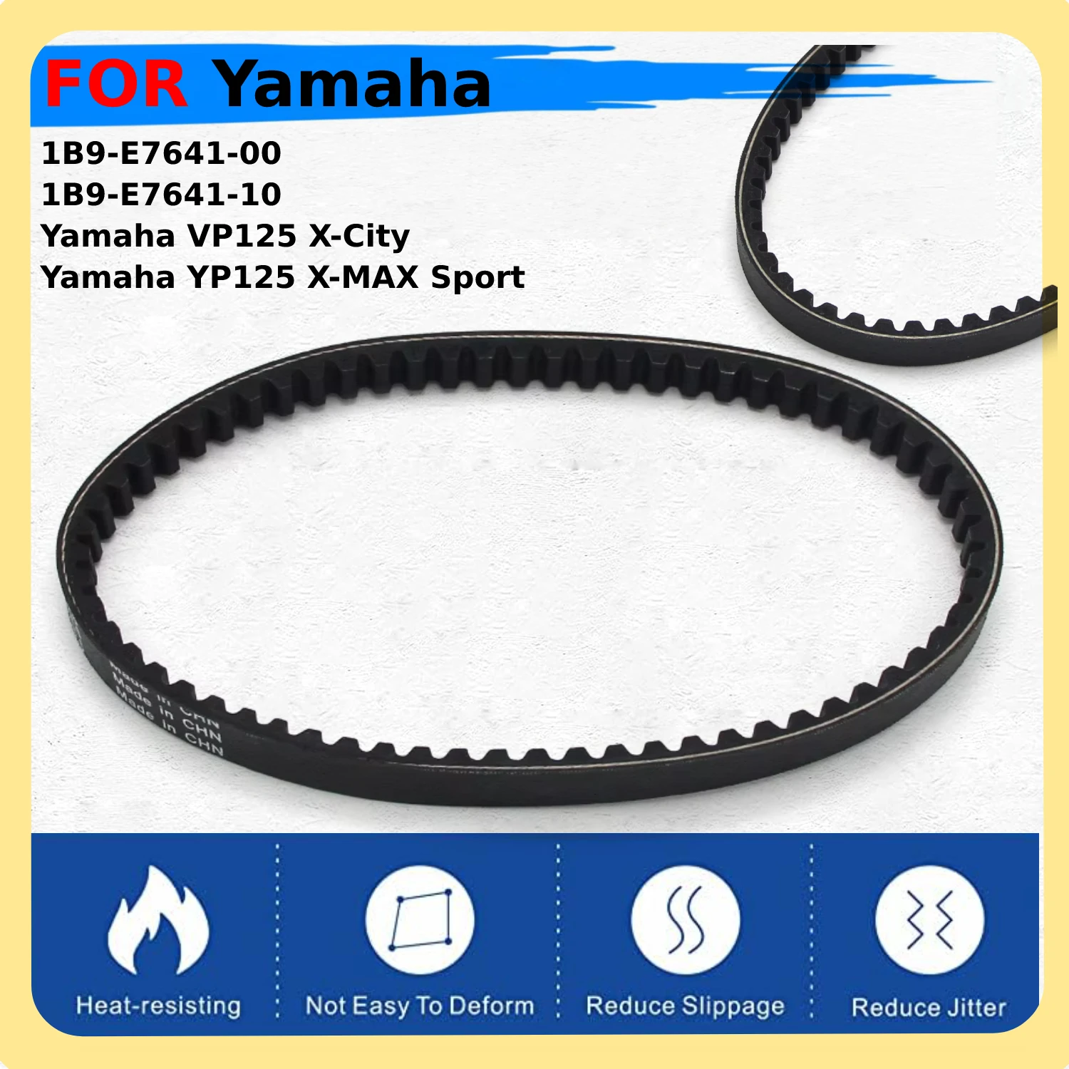 

Motorcycle Parts Engine Drive Belt For Yamaha CE50 Jog Deluxe CE 50 Petit ZR XC50 Vino Classic Deluxe XC 50 Molfe 5ST-E7641-00