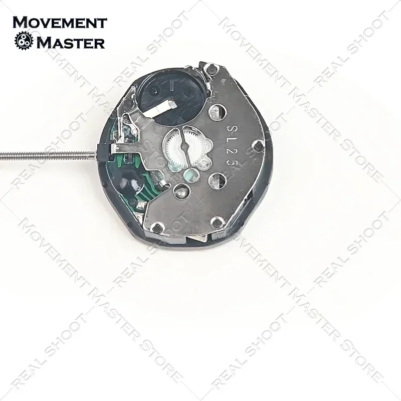 New Original SL25 Quartz Movement Dual Calendar 3 Hands Watch Movement Repair Replacement Parts